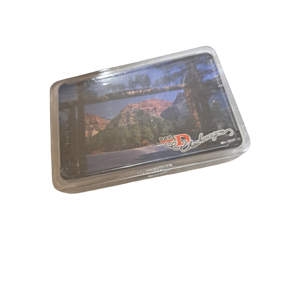 Bar D Chuckwagon Durango Colorado Souvenir Playing Cards Sealed‎ in Case New